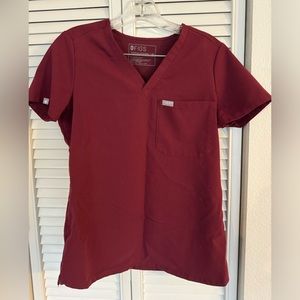 Burgundy Figs- 1 pocket, scrub tip- size Xs